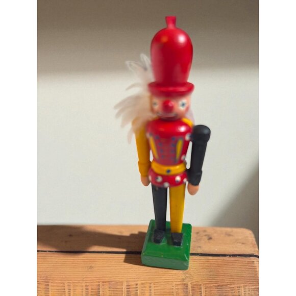 3 Vintage Wooden Nutcracker Solider Christmas Ornaments - Picture 5 of 10